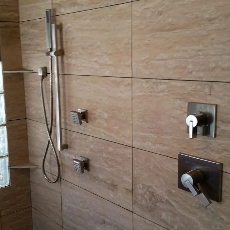 Shower fixture installation for Water Heater Replacement in Monterey Park